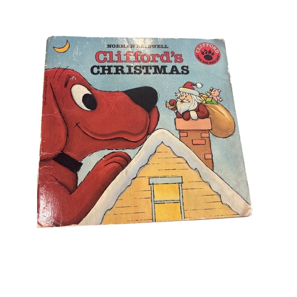 Vintage Clifford's Christmas Norman Bridwell Very Good For Age